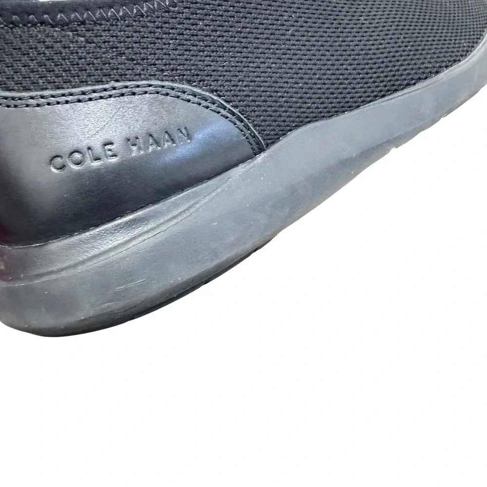 Cole Haan Grand Plus Essex Distance Knit Oxford Black Casual Sneaker Mens 10.5‎